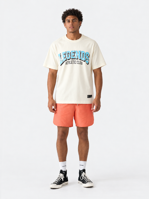 Heritage Oversized Tee AC Natural White