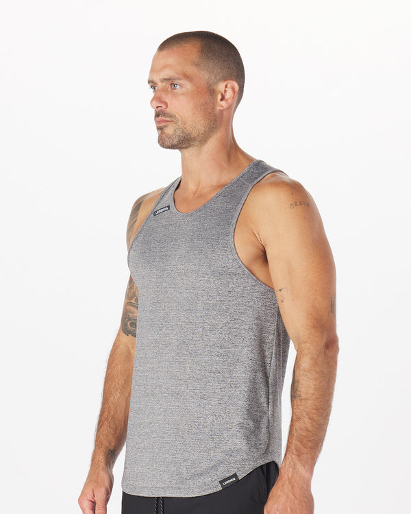 Enzo Tank Black Heather