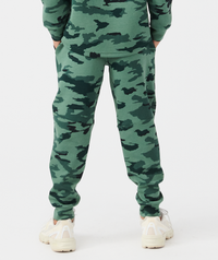 Little Legends Hawthorne Tech Jogger Dark Moss Camo
