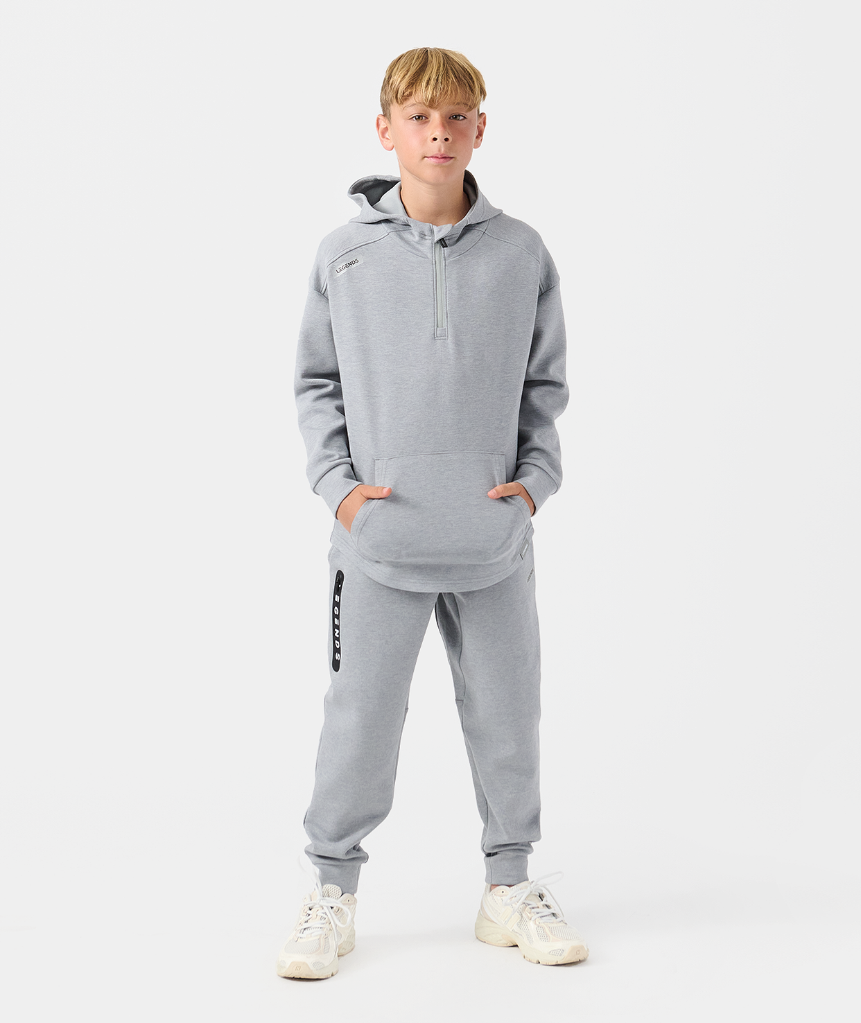 Little Legends Hawthorne Tech Jogger Medium Gray Heather