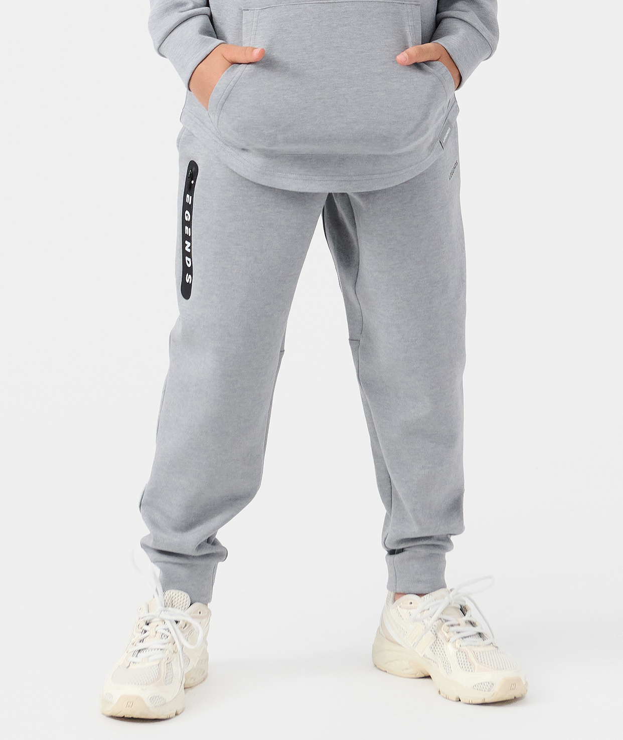 Little Legends Hawthorne Tech Jogger Medium Gray Heather