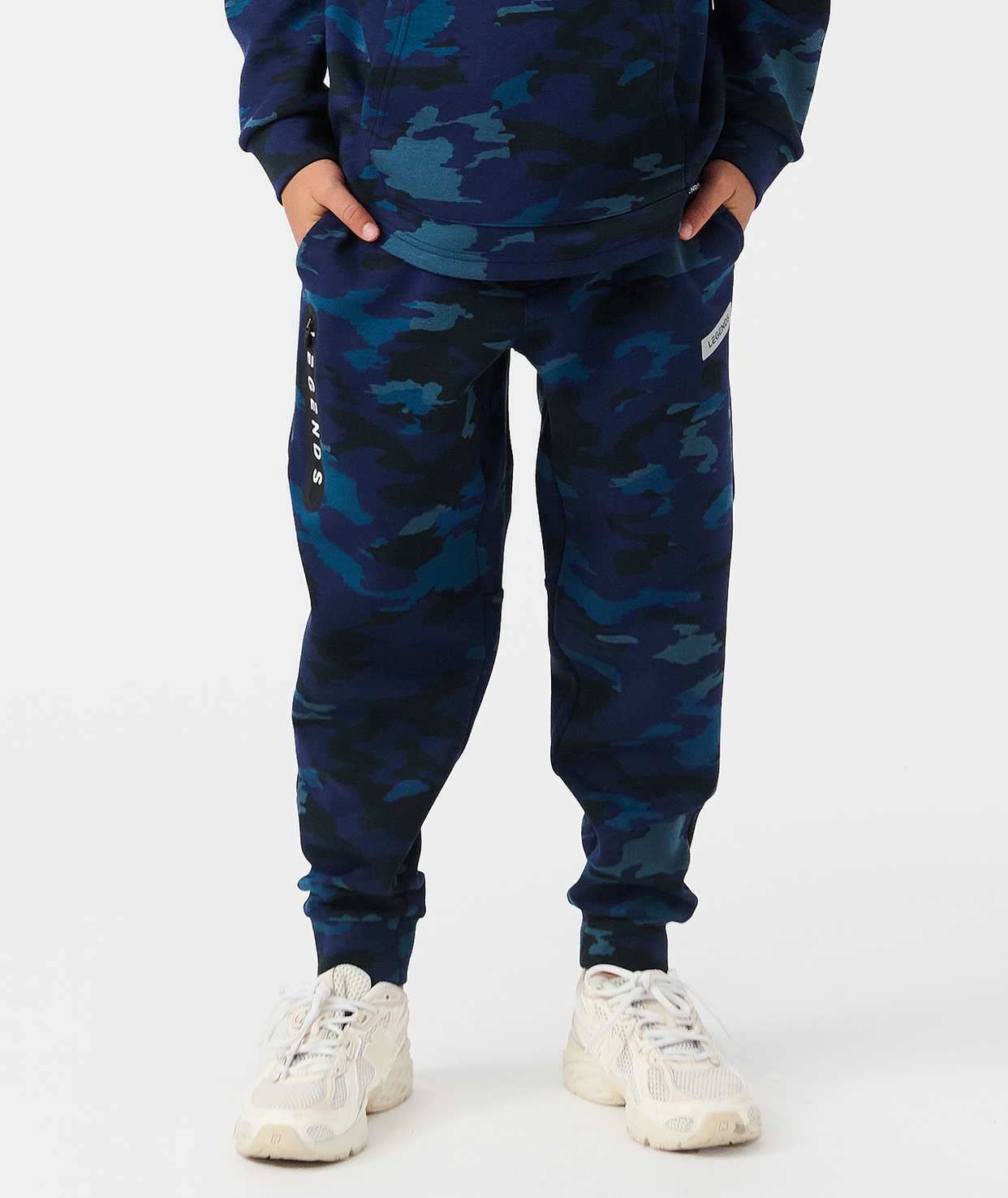 Little Legends Hawthorne Tech Jogger Navy Camo