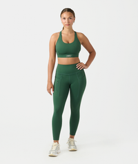 Noa Pocket Legging Dark Moss