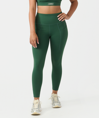 Noa Pocket Legging Dark Moss