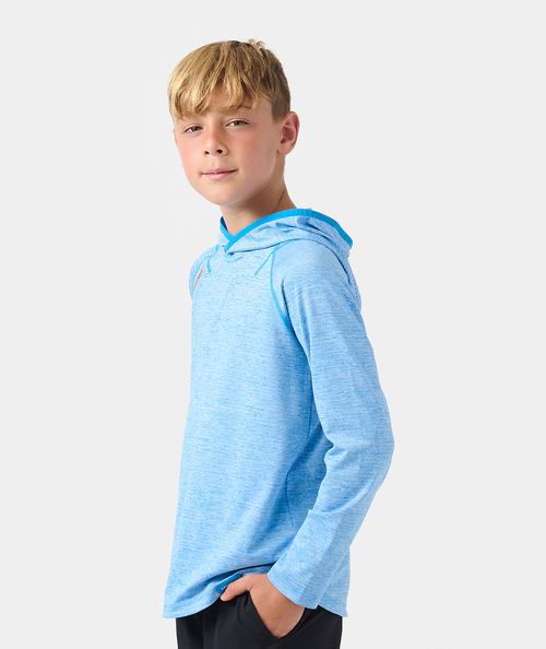 Little Legends Enzo Hooded LS Marathon Blue Heather