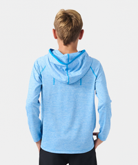 Little Legends Enzo Hooded LS Marathon Blue Heather