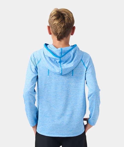 Little Legends Enzo Hooded LS Marathon Blue Heather