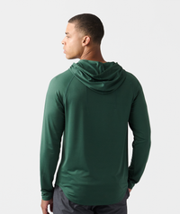 Enzo Hooded LS Dark Moss