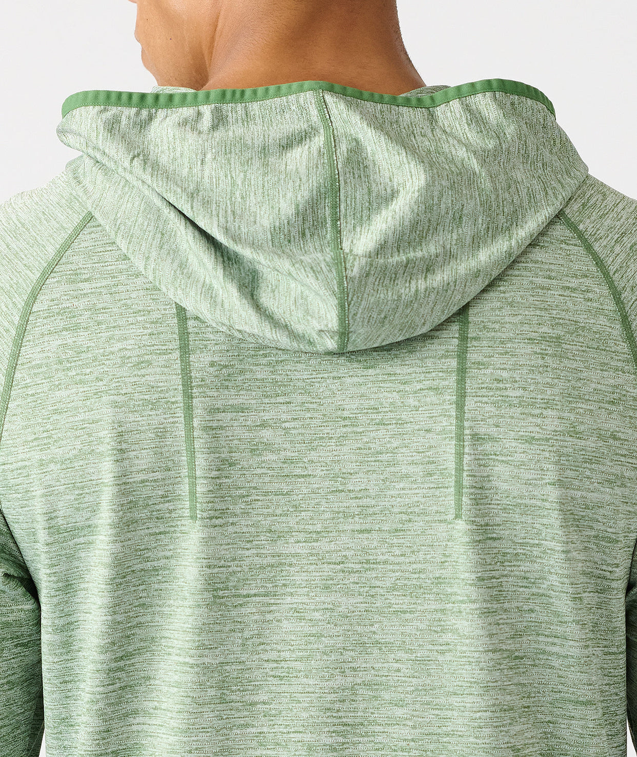 Enzo Hooded LS Elm Heather