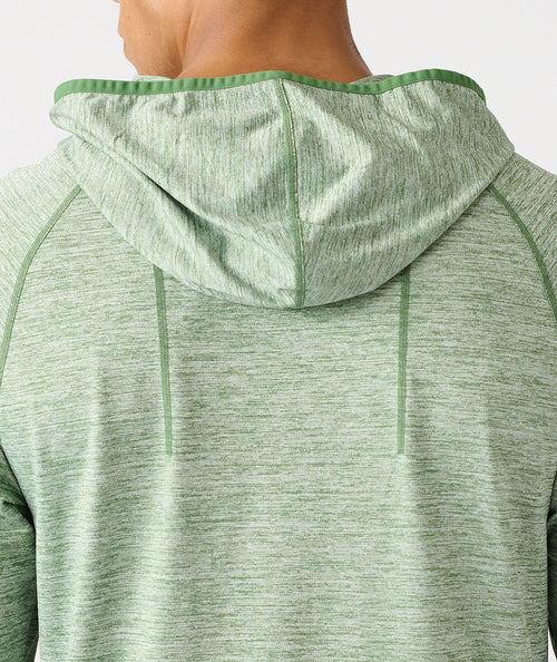 Enzo Hooded LS Elm Heather