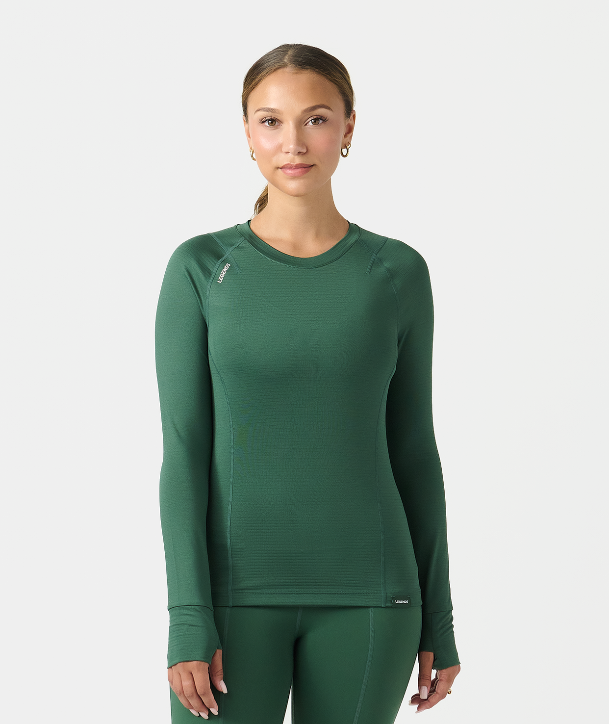 Lily Long Sleeve Dark Moss