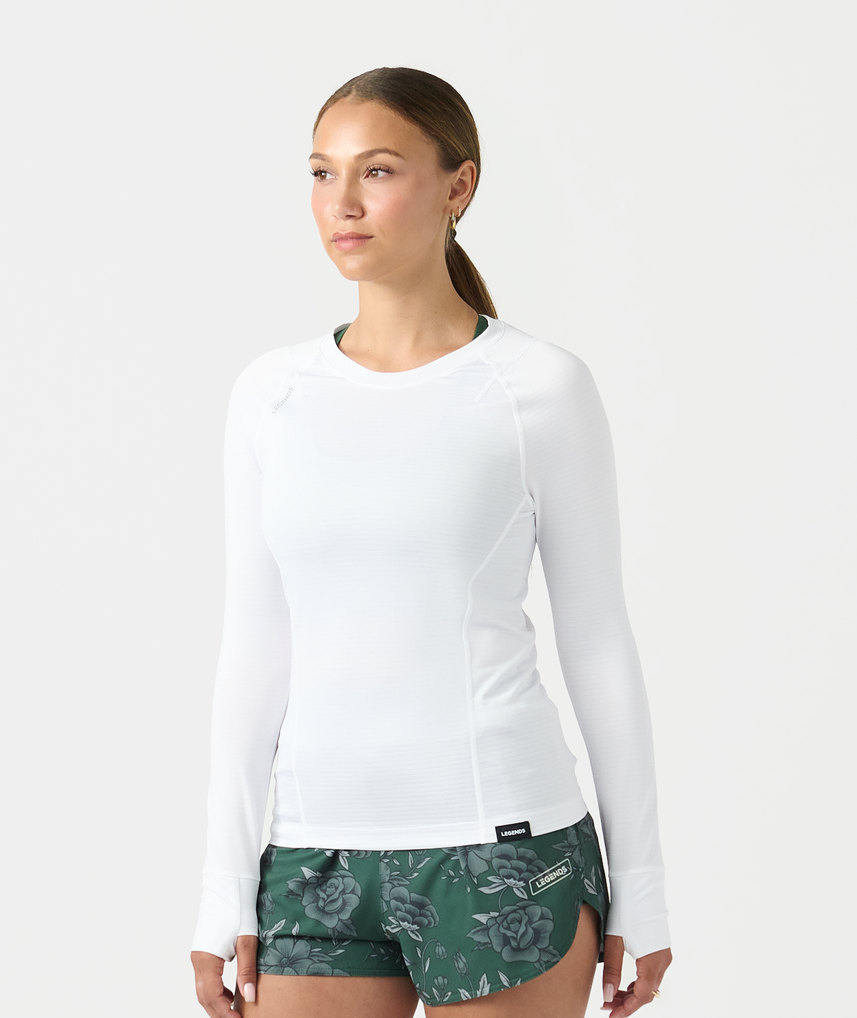 Lily Long Sleeve White