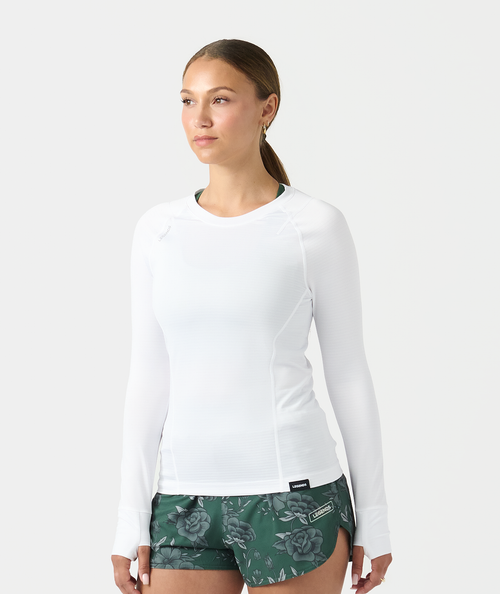 Lily Long Sleeve White