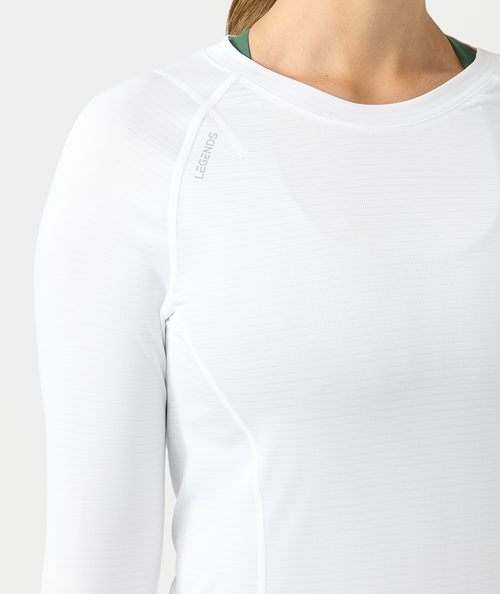 Lily Long Sleeve White