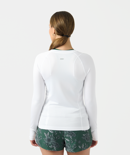Lily Long Sleeve White
