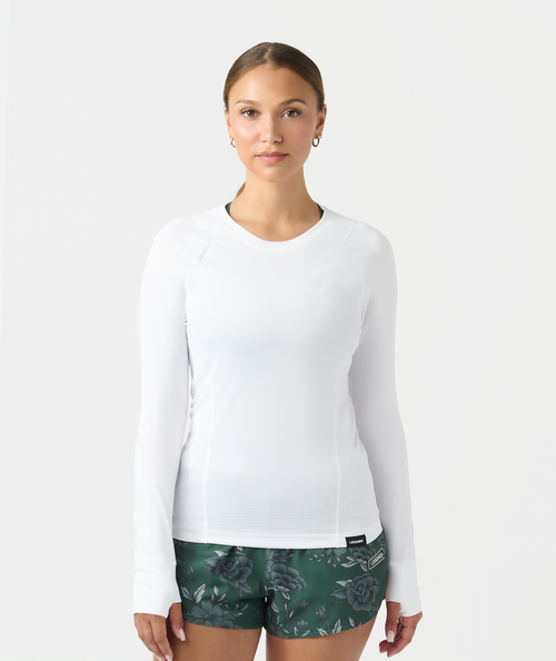 Lily Long Sleeve White