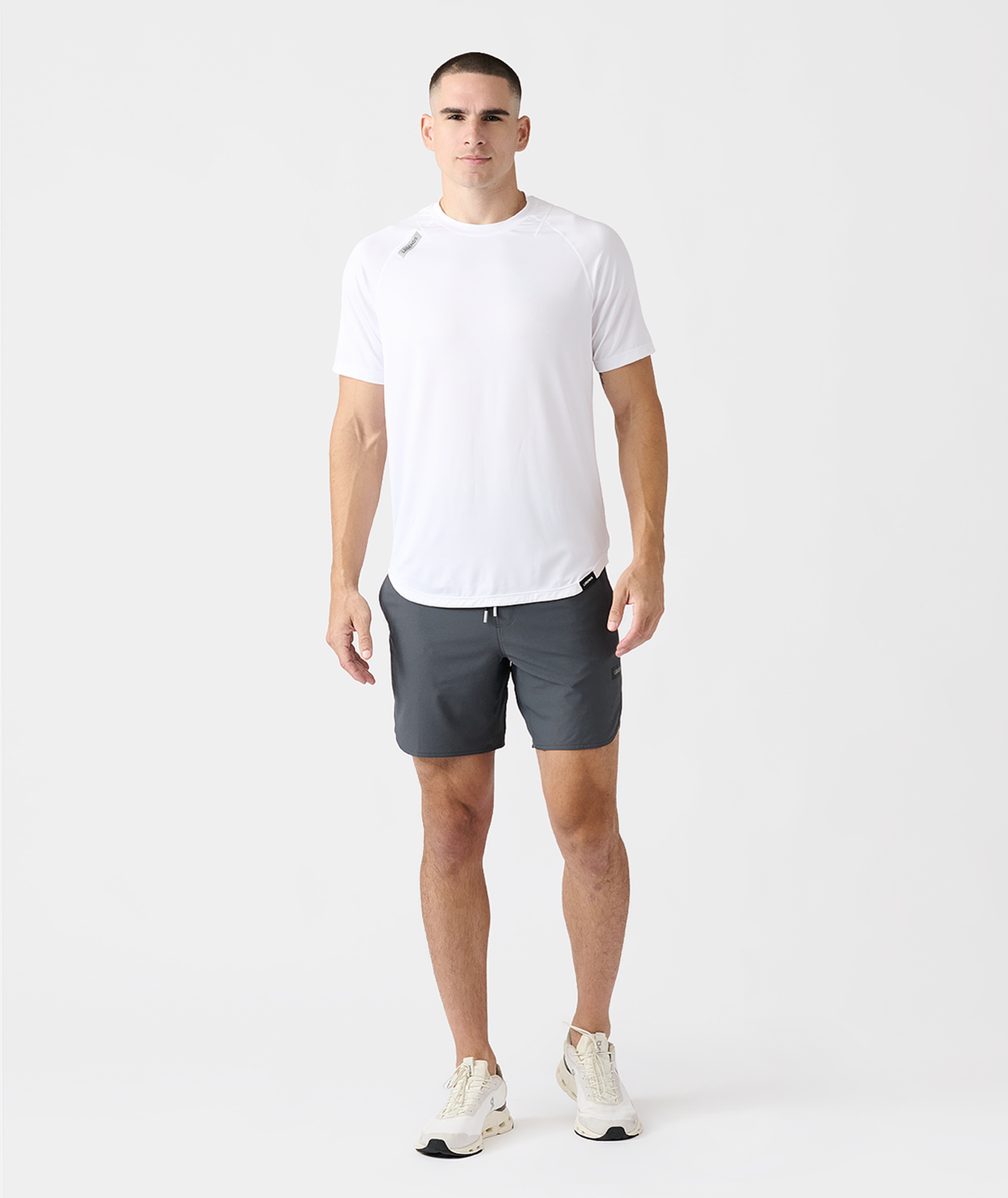 Luka Short Charcoal Gray