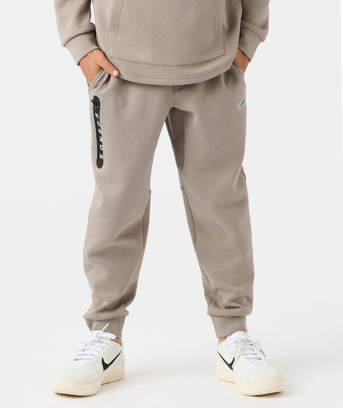 Little Legends Hawthorne Tech Jogger Taupe Heather