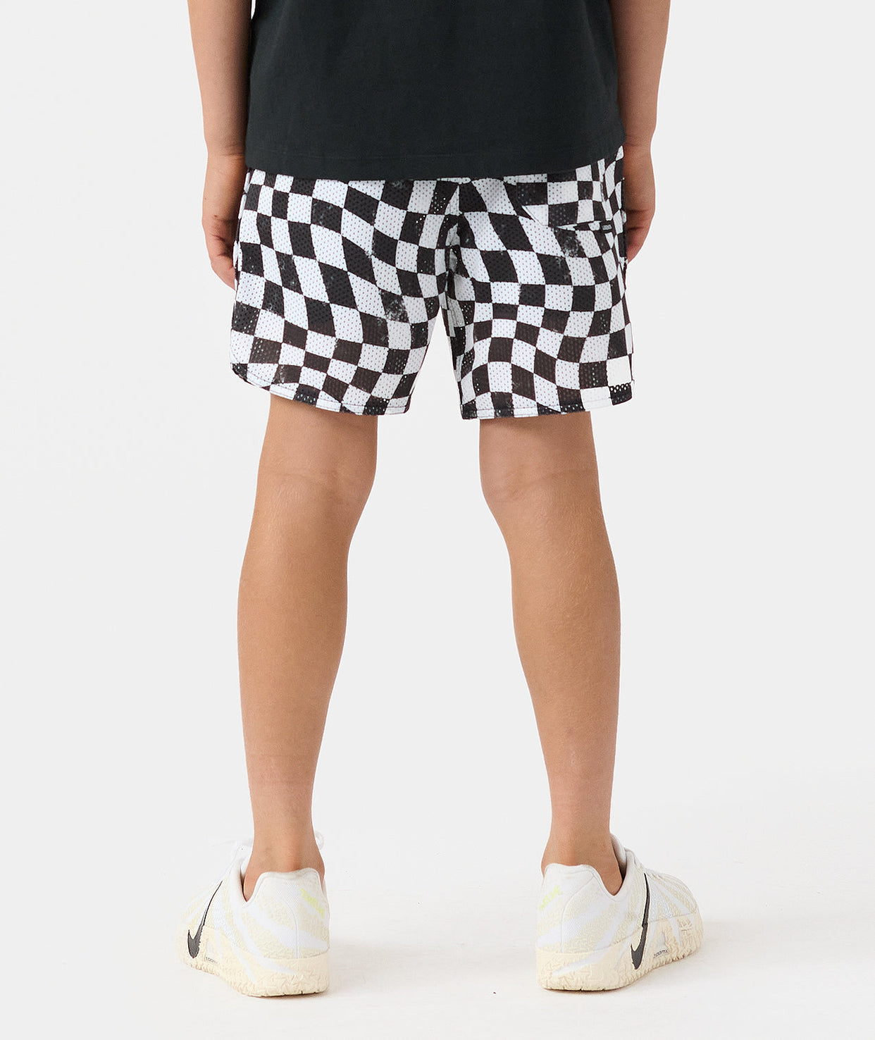 Little Legends Luka Mesh Short Warped Checkers