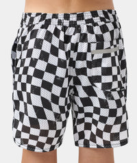 Little Legends Luka Mesh Short Warped Checkers