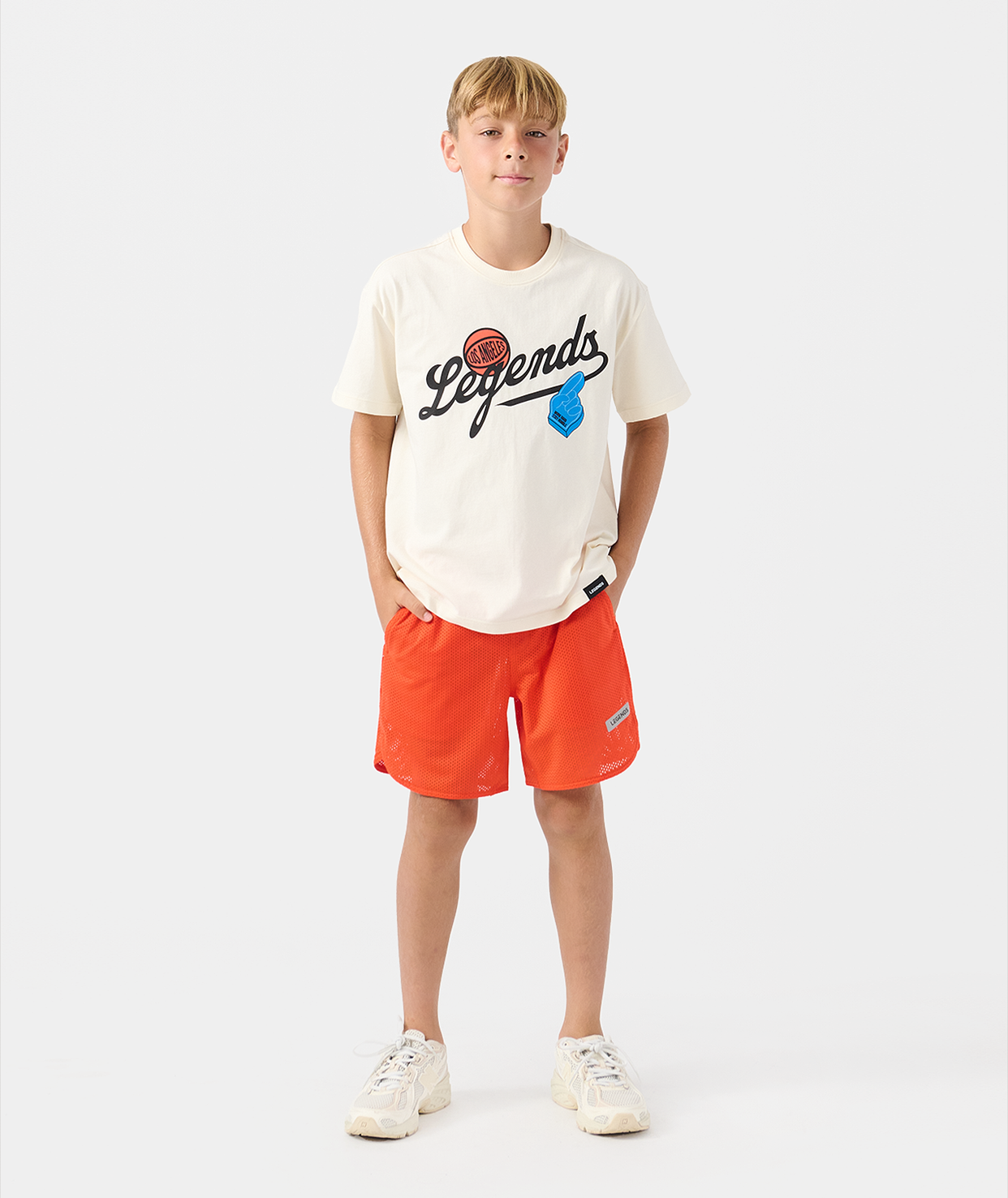 Little Legends Luka Mesh Short Fuego