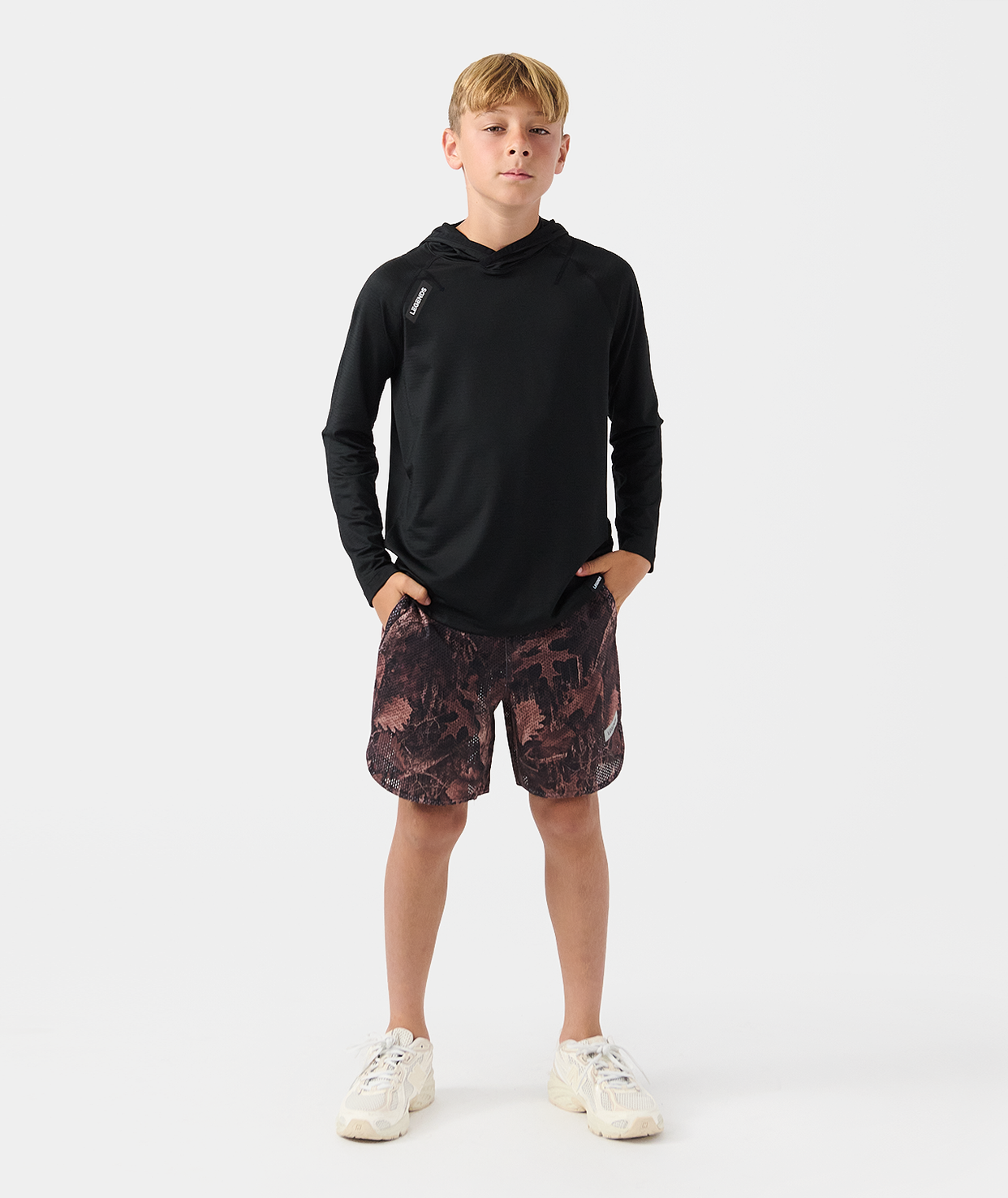 Little Legends Luka Mesh Short Forest Java Camo