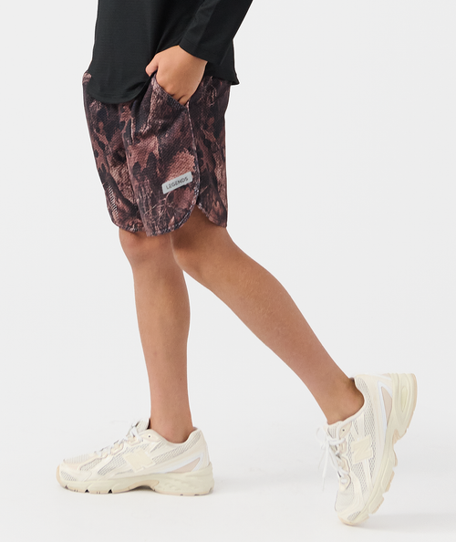 Little Legends Luka Mesh Short Forest Java Camo