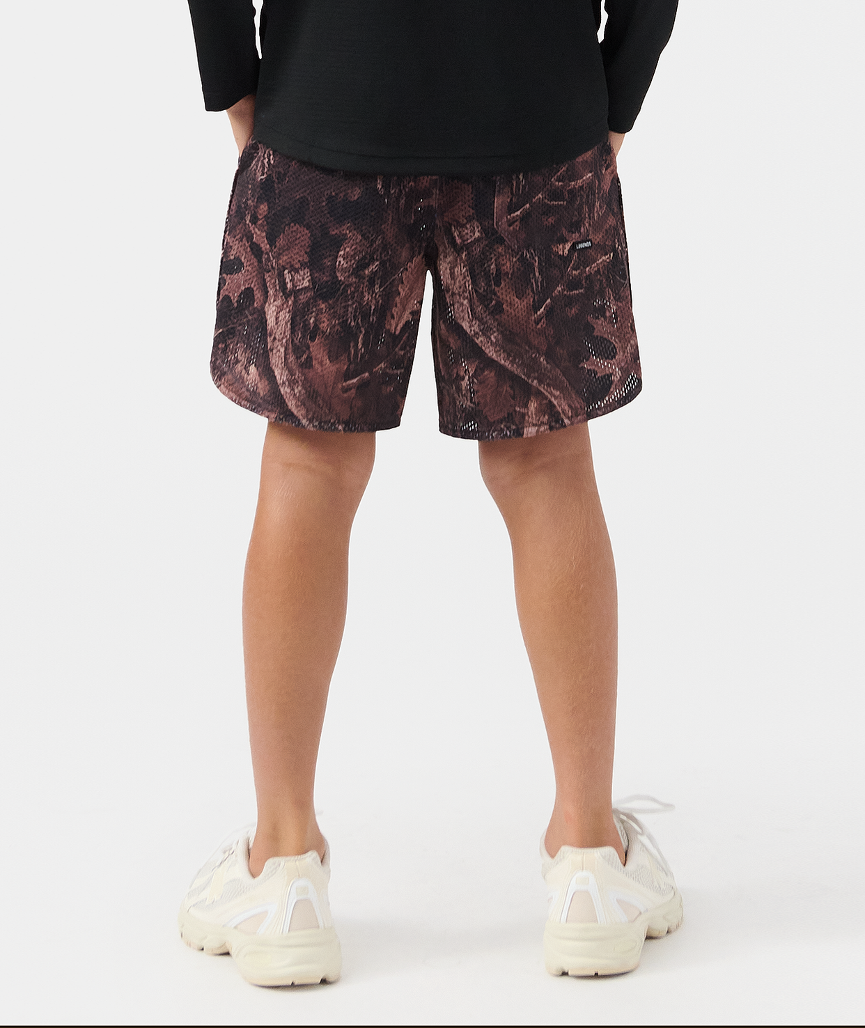 Little Legends Luka Mesh Short Forest Java Camo