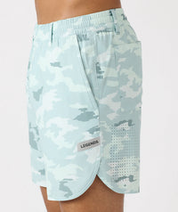 Luka Golf Short Cloud Blue Camo