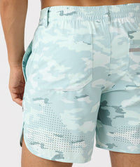 Luka Golf Short Cloud Blue Camo