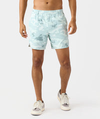 Luka Golf Short Cloud Blue Camo
