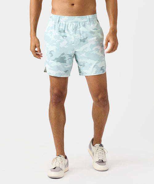 Luka Golf Short Cloud Blue Camo