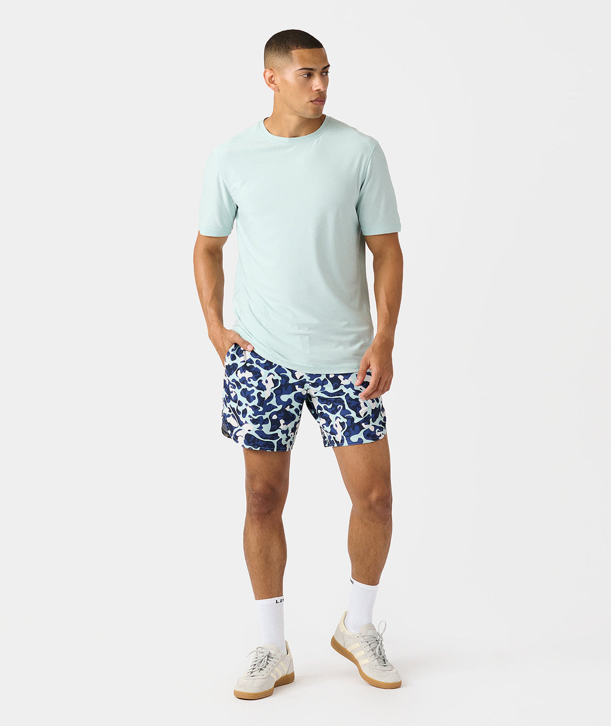 Luka Short Paseo Camo Cloud