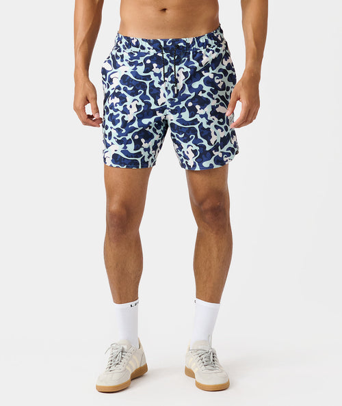 Luka Short Paseo Camo Cloud