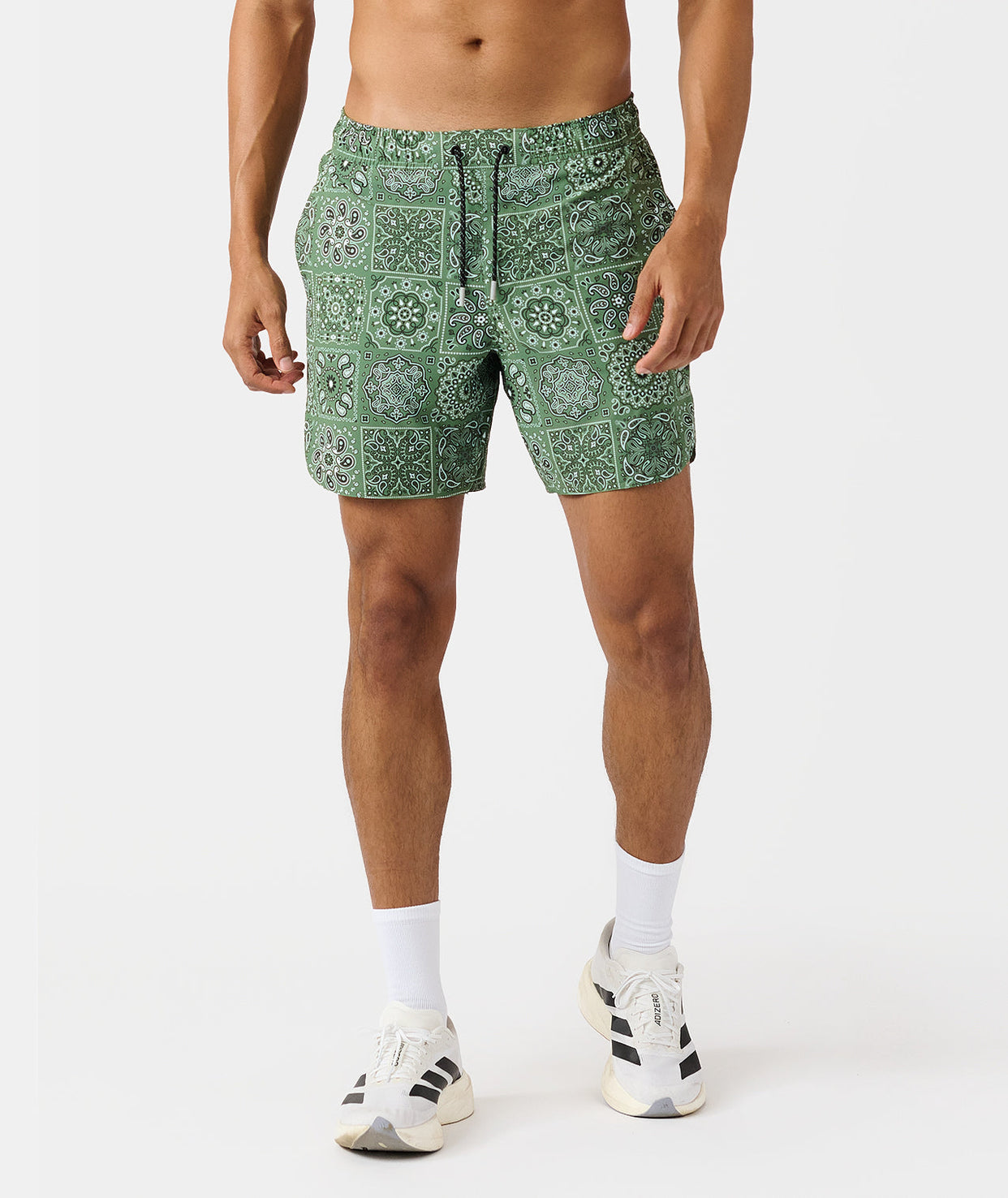 Luka Short Paisley Tile Elm