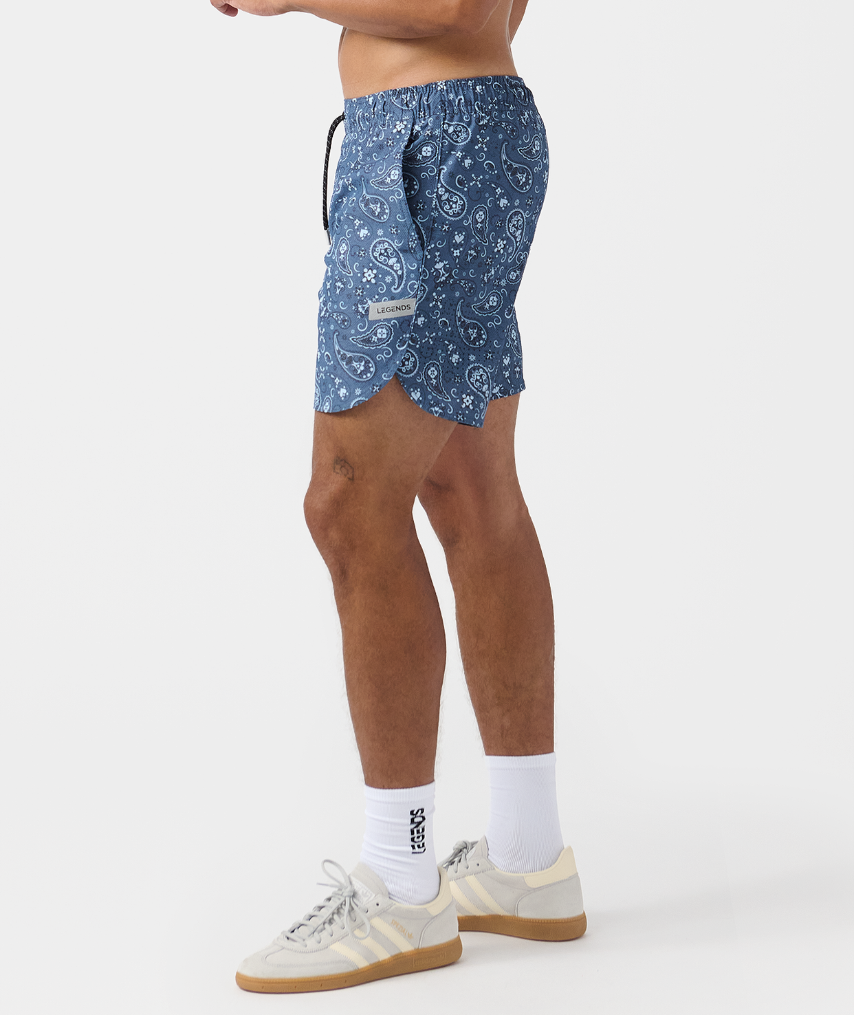 Luka HD Teal Paisley