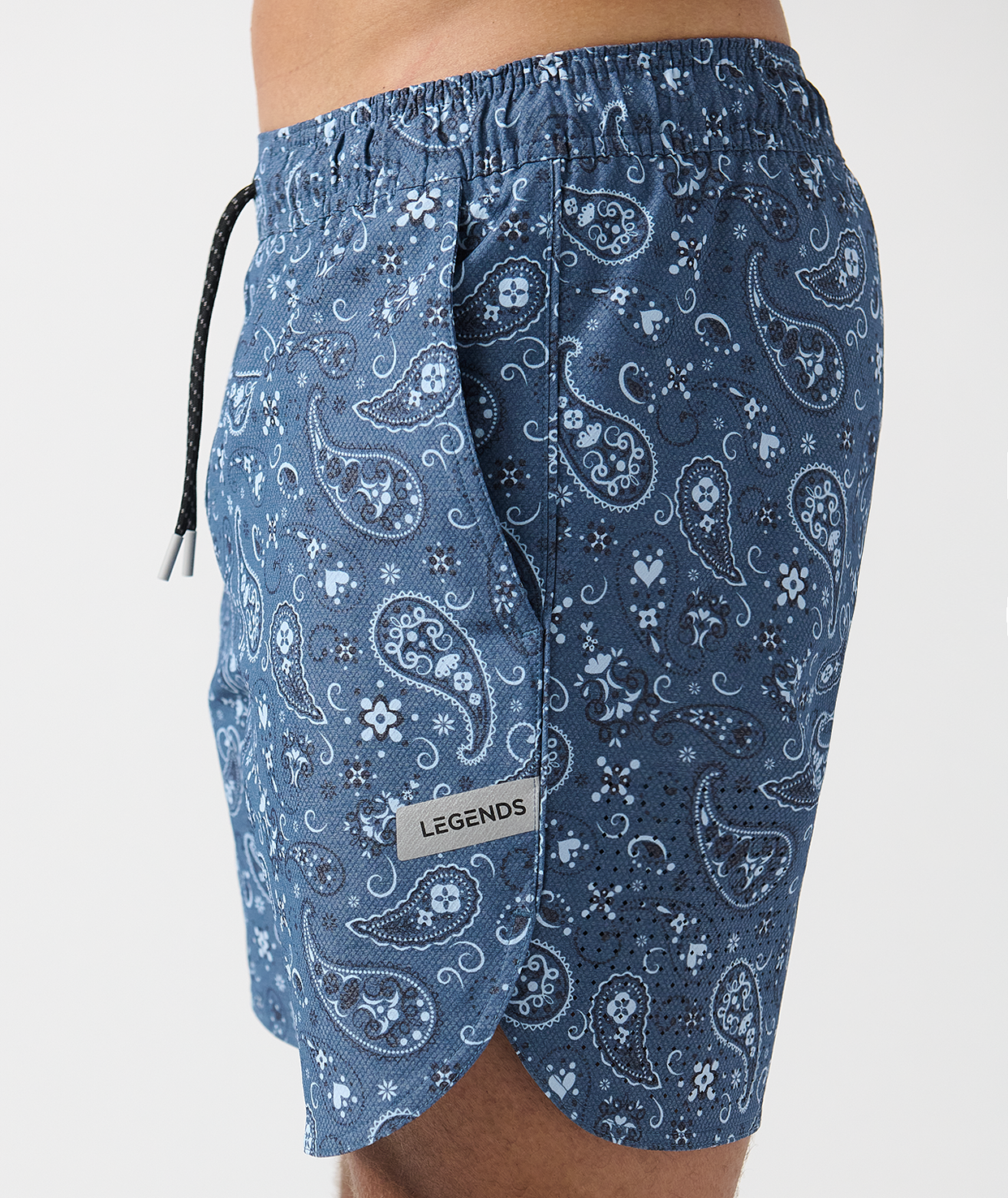 Luka HD Teal Paisley