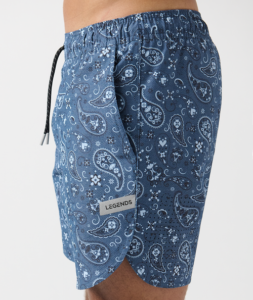 Luka HD Teal Paisley