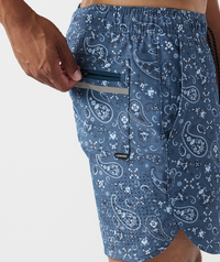 Luka HD Teal Paisley
