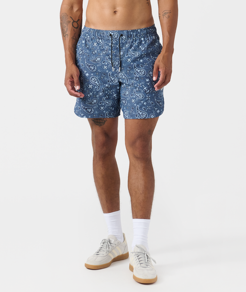 Luka HD Teal Paisley