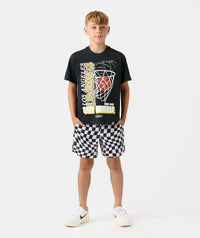 Little Legends Theo Tee Black WHSH