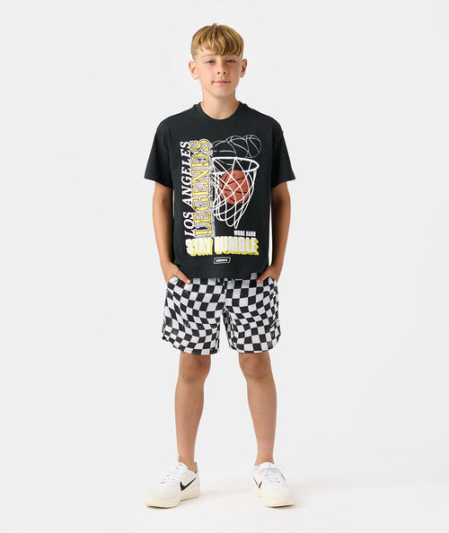 Little Legends Theo Tee Black WHSH
