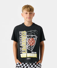 Little Legends Theo Tee Black WHSH