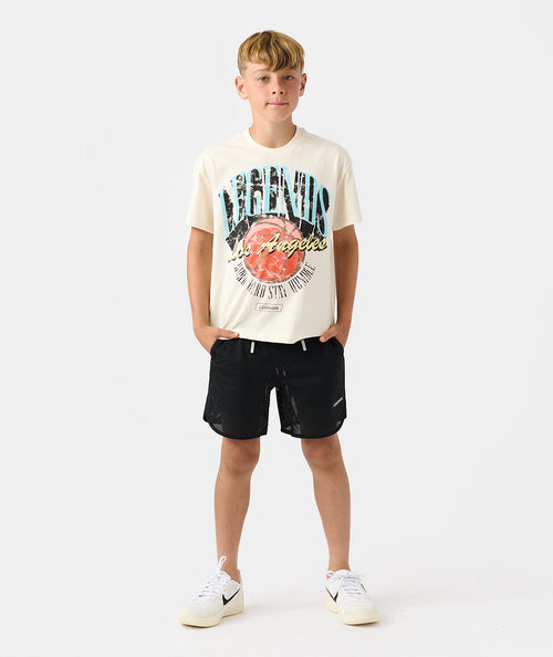 Little Legends Theo Tee Natural White WHSH