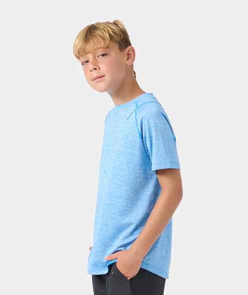 Little Legends Enzo Tee Marathon Blue Heather