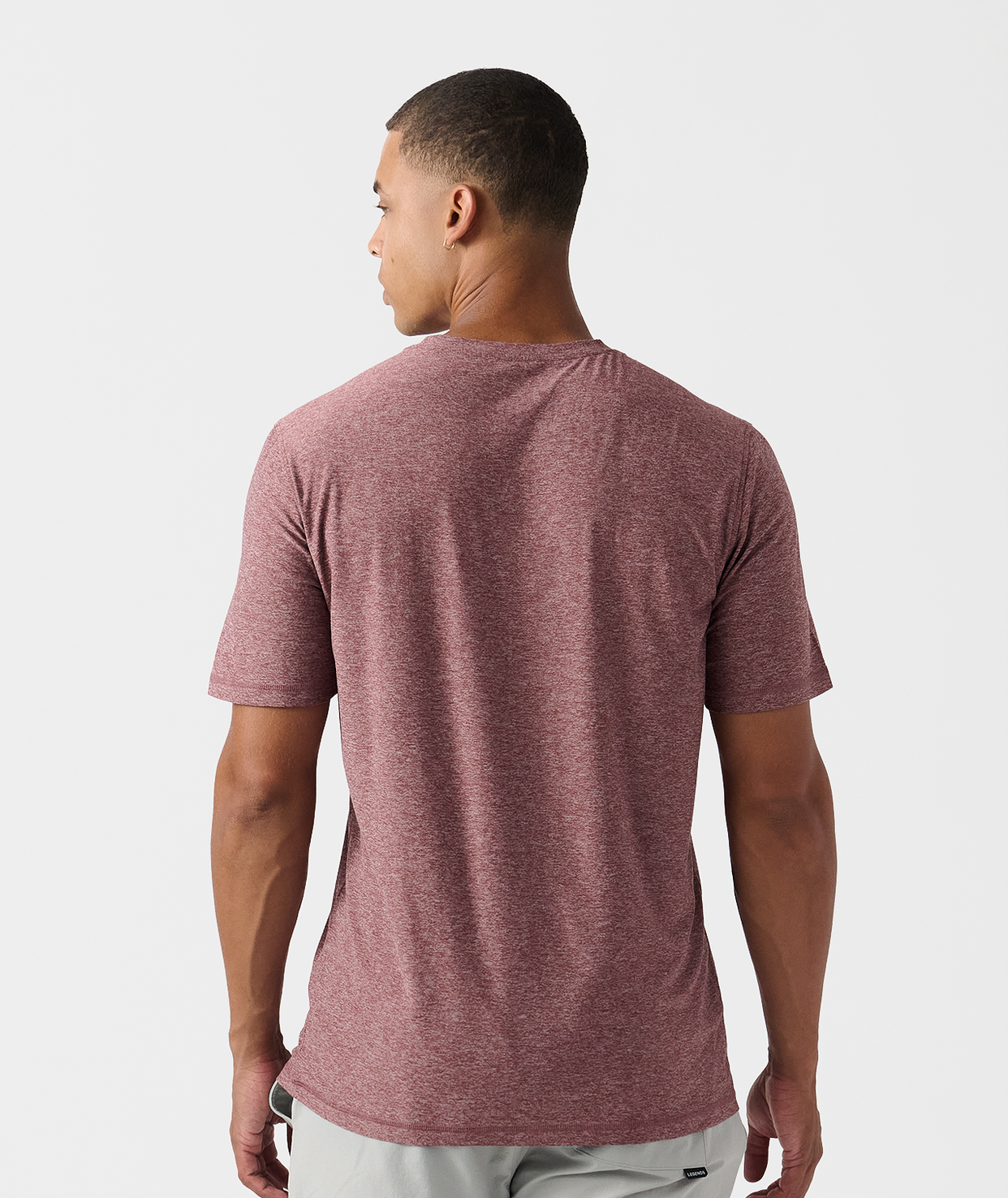 Aire Tee Crimson Heather