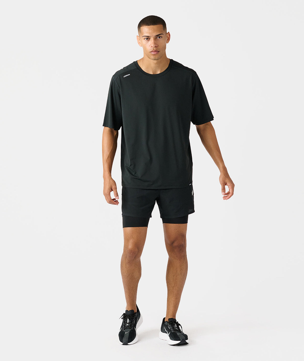 Barton Tee Black