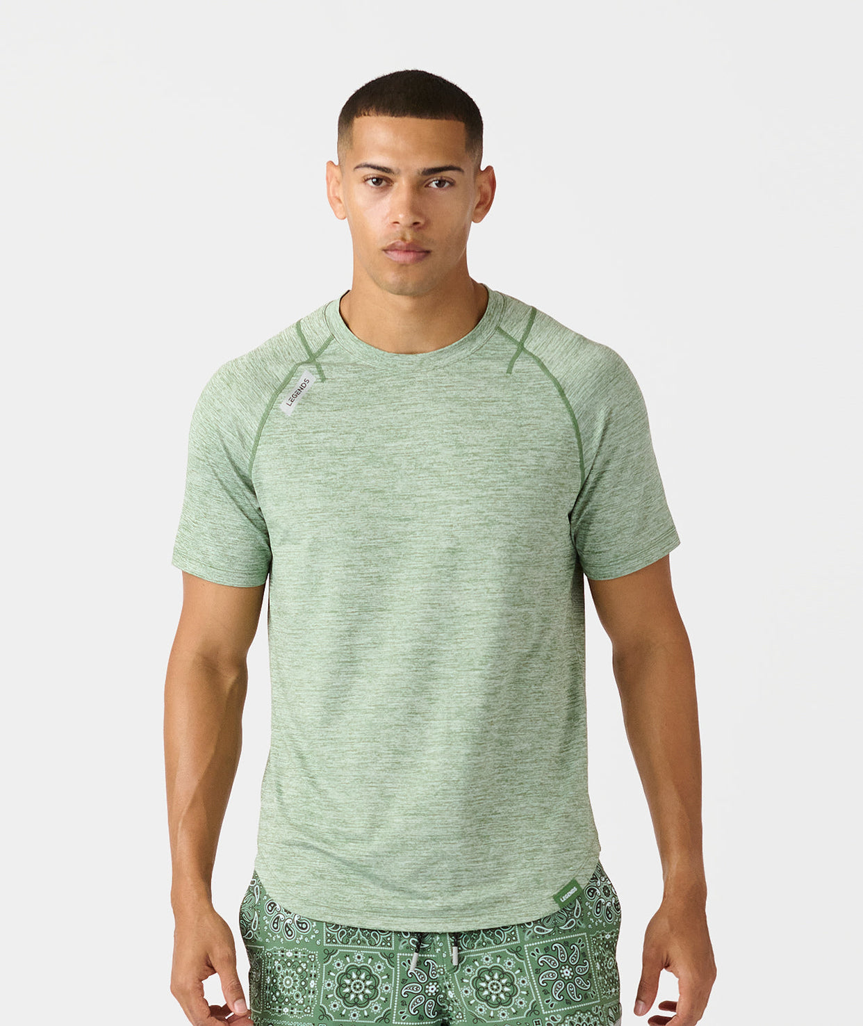 Enzo Tee Elm Heather