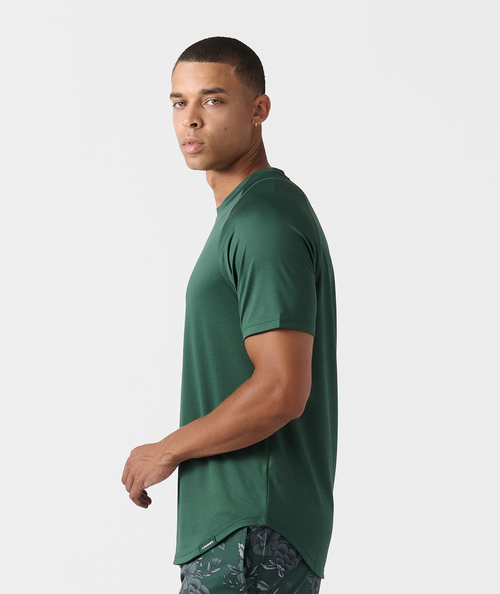 Enzo Tee Dark Moss