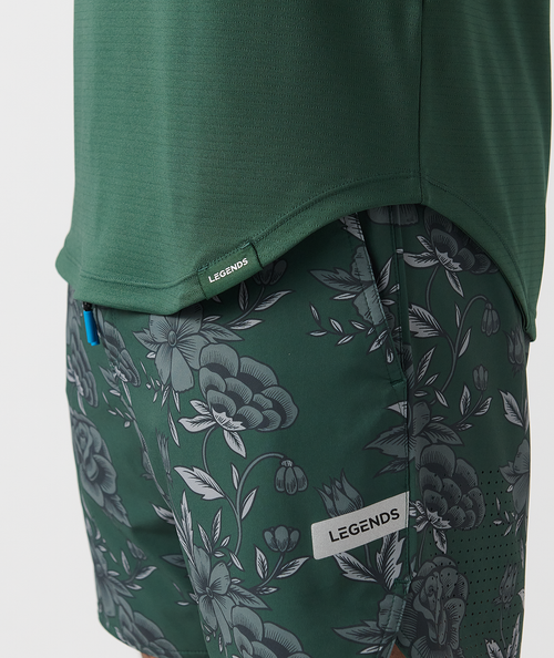 Enzo Tee Dark Moss